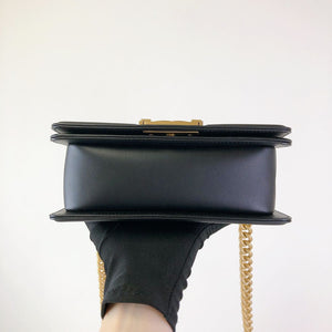 Small Boy Bag Caviar Calfskin Black GHW