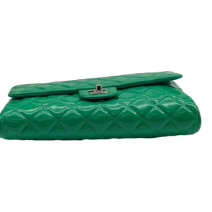 Timeless Clutch Patent Green SHW