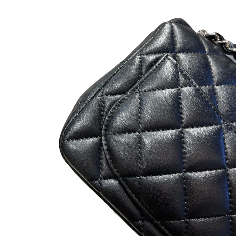 Chanel Classic Flap Square Mini Lambskin Black SHW – Bag Religion