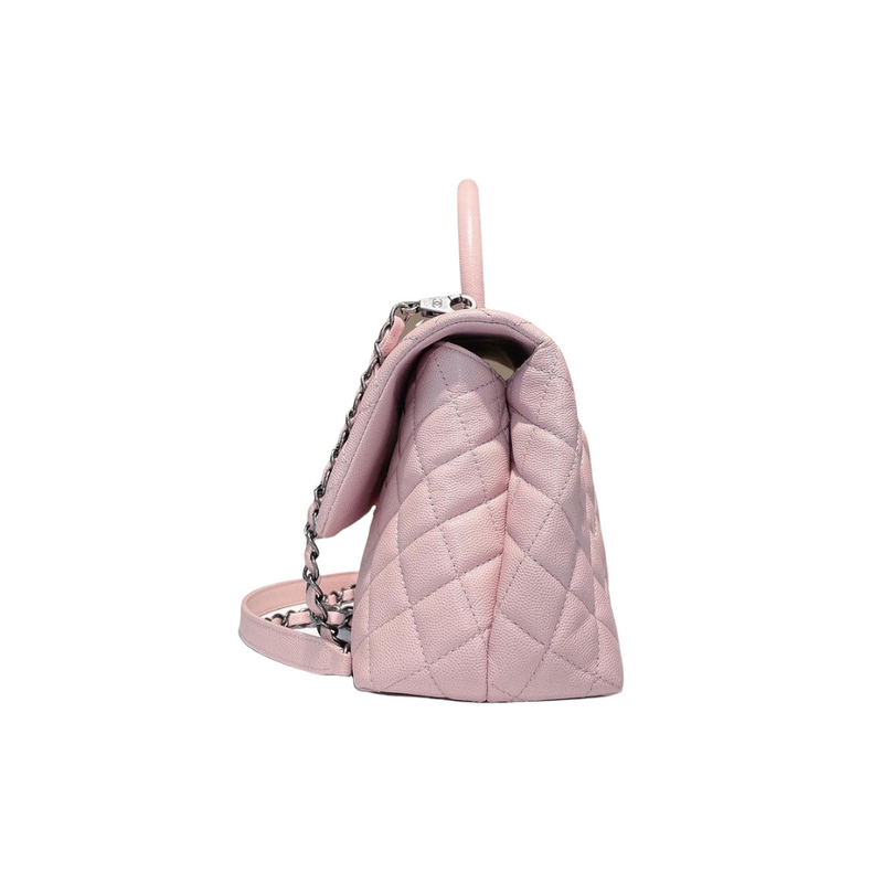 Medium Coco Handle Flap Pink RHW