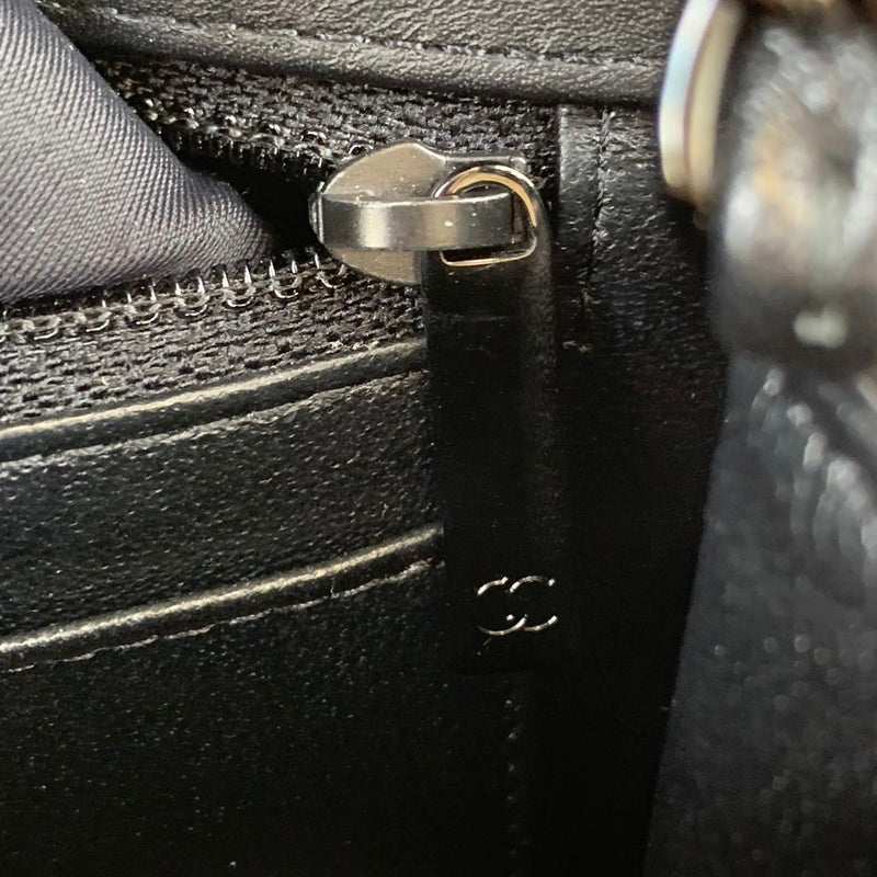 Classic Flap Mini Rectangle Patent Black BHW