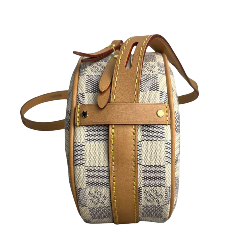 Louis Vuitton Boite Chapeau Souple PM Damier Azur Shoulder Bag