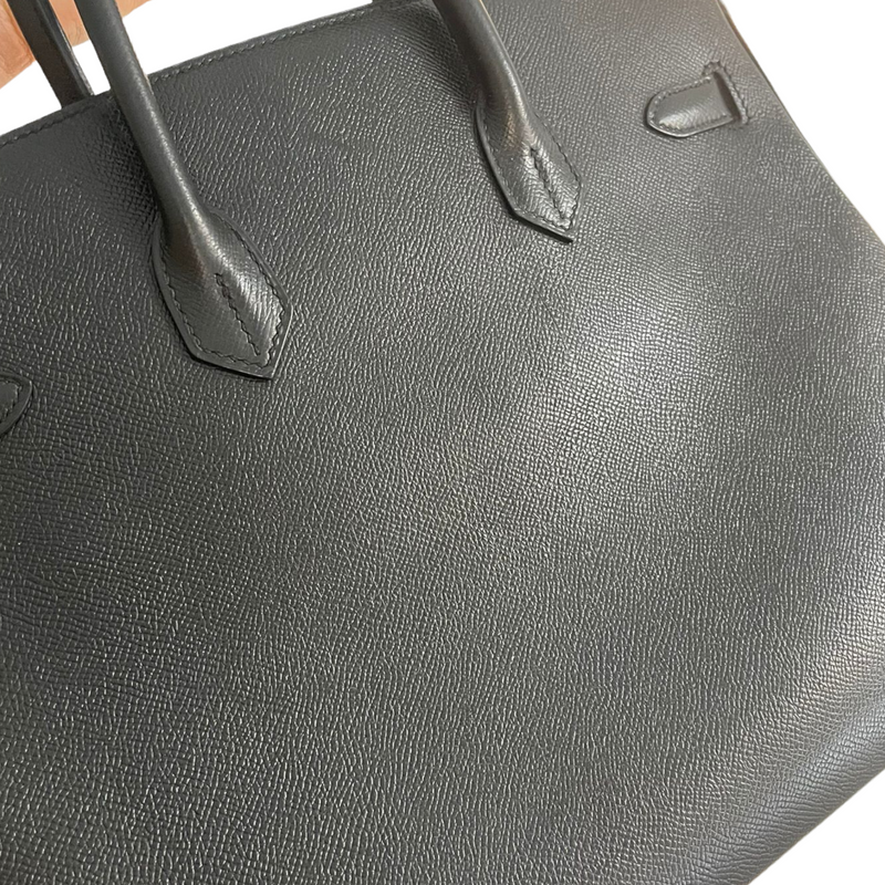 Hermes Birkin 35 Noir Black Epsom Gold Hardware #D - Vendome Monte Carlo