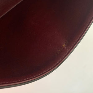 Vintage Lambskin Double Flap M/L with GHW In black
