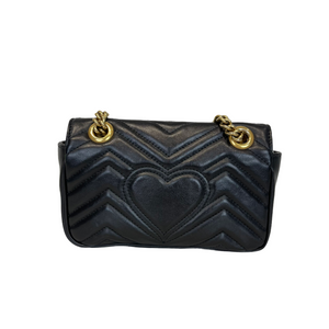 GG Marmont Mini Matelassé Black