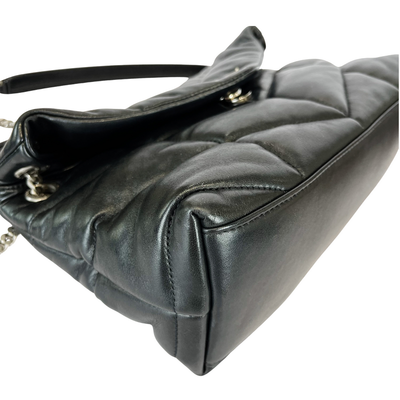 Small Puffer Black SHW