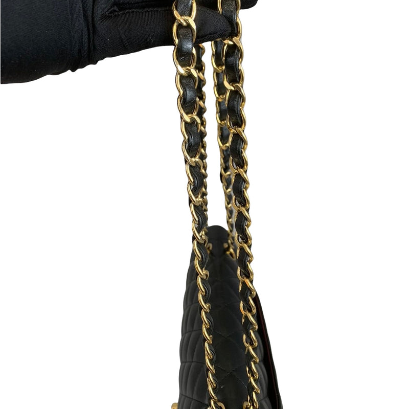 Classic Flap Black Medium Lambskin GHW