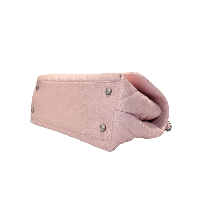 Medium Coco Handle Flap Pink RHW
