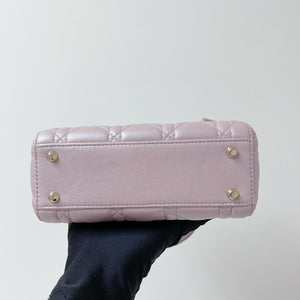 Mini Lady Dior Pearl Pink
