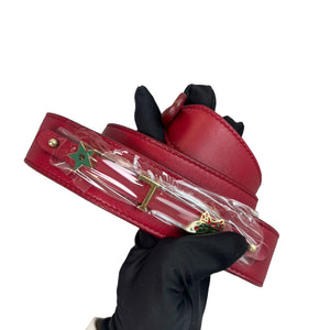 Small My Lady Dior Lambskin Red GHW