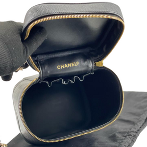 CC Caviar Vintage Vanity Black GHW