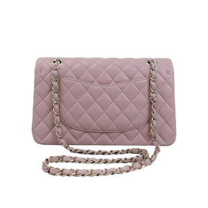 Classic Flap Medium Lambskin Pink GHW
