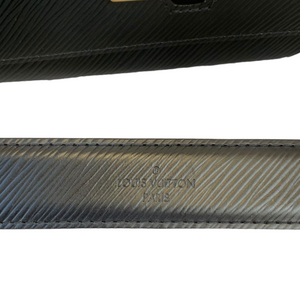 Twist Lock Epi Leather MM Black GHW
