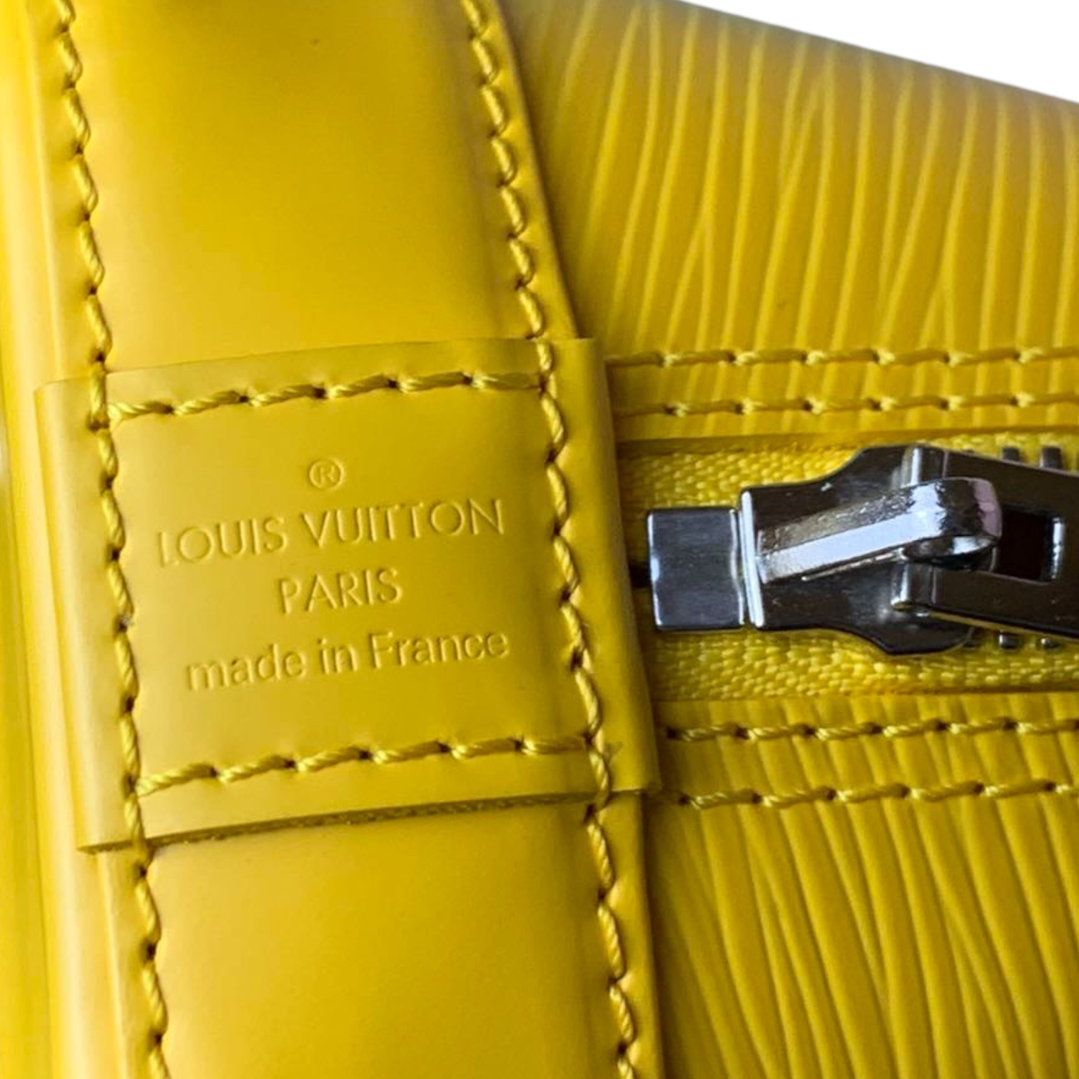 Louis Vuitton Alma BB Epi Yellow SHW – Bag Religion
