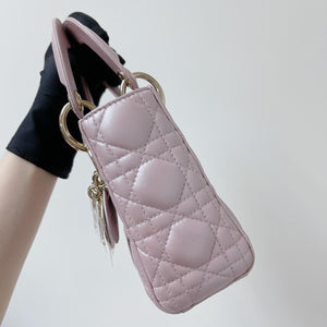 Mini Lady Dior Pearl Pink