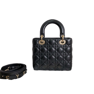 Lambskin My Lady Dior Black GHW