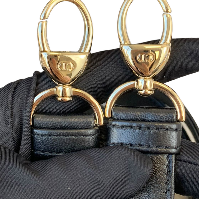 Lady Dior Lambskin Medium Black GHW