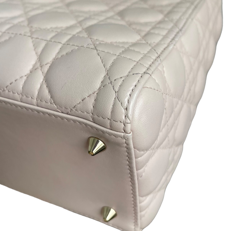 Lady Dior Medium Pink Lambskin GHW
