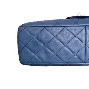 Single Flap Jumbo Washed Caviar Blue SHW