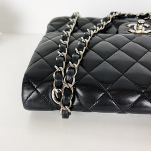 Classic Flap Medium Lambskin Black SHW