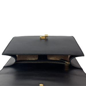Sylvie Small Leather Black GHW