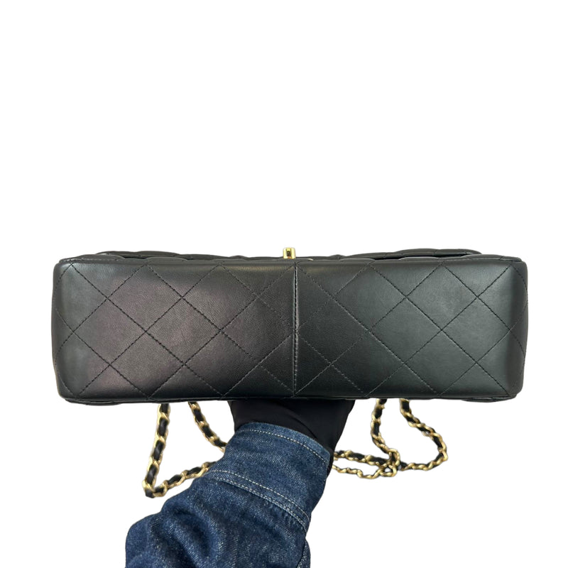 Classic Double Flap Jumbo Lambskin Black GHW
