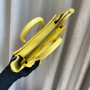 Nano Luggage Leather Citron GHW