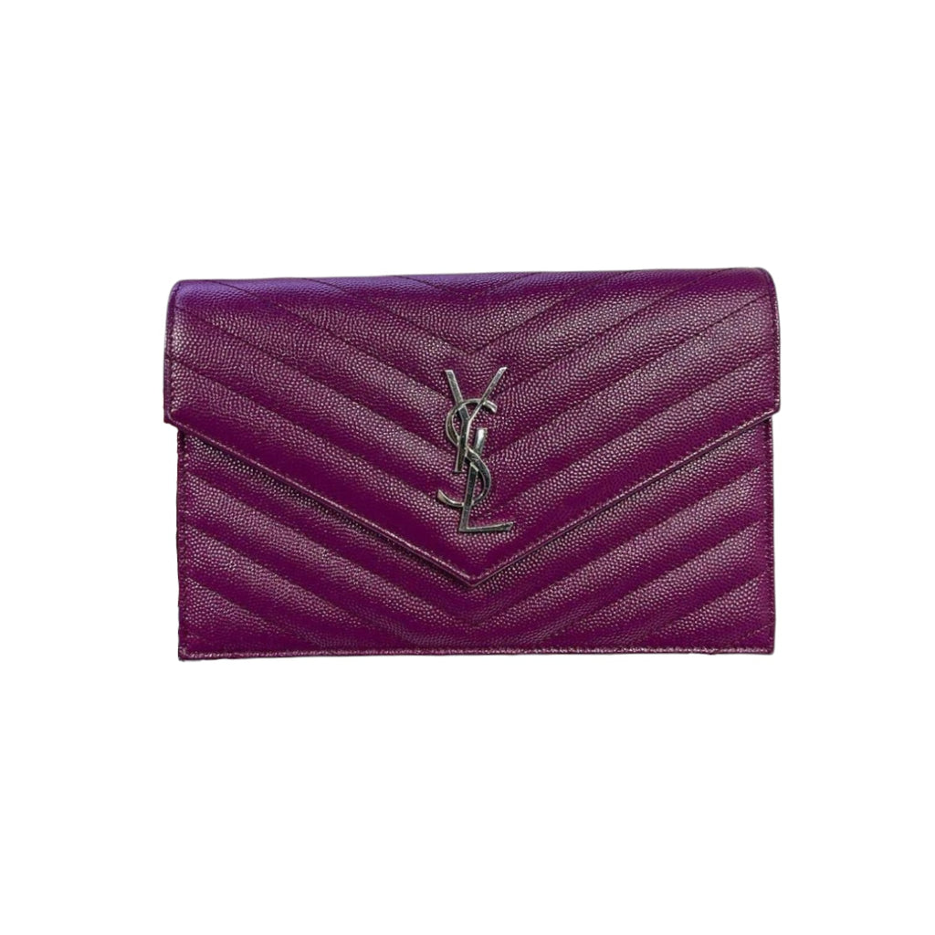 Envelope Chain Wallet Purple SHW