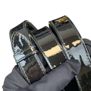 Lady Dior Medium Patent Black GHW