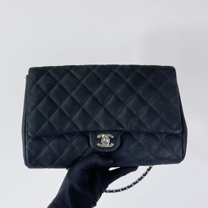 Timeless Clutch in Caviar Leather Black SHW