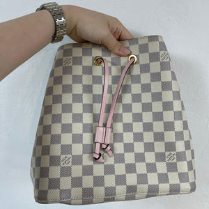 NeoNoe MM Damier Azure Pink