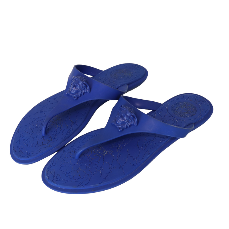 Medusa Flip Flop Sandals Blue 37