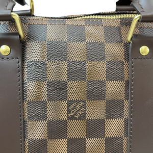 Damier Ebene Canvas Keepall Bandoulière 45 GHW