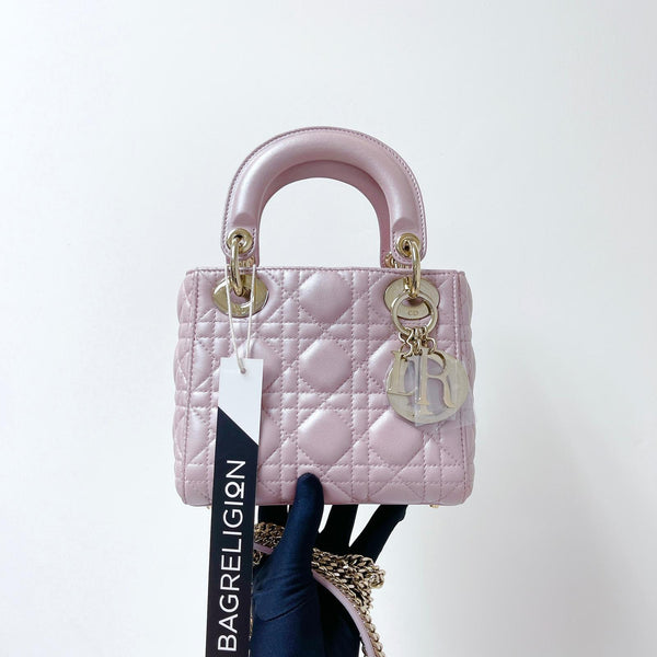 Mini Lady Dior Pearl Pink | Bag Religion