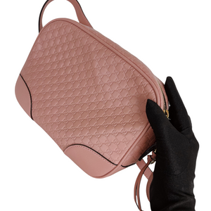 Guccissima Bree Pink Camera Bag