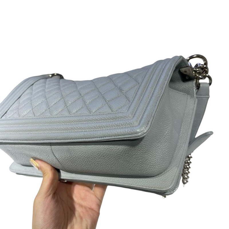 Boy Old Medium Caviar Light Grey SHW