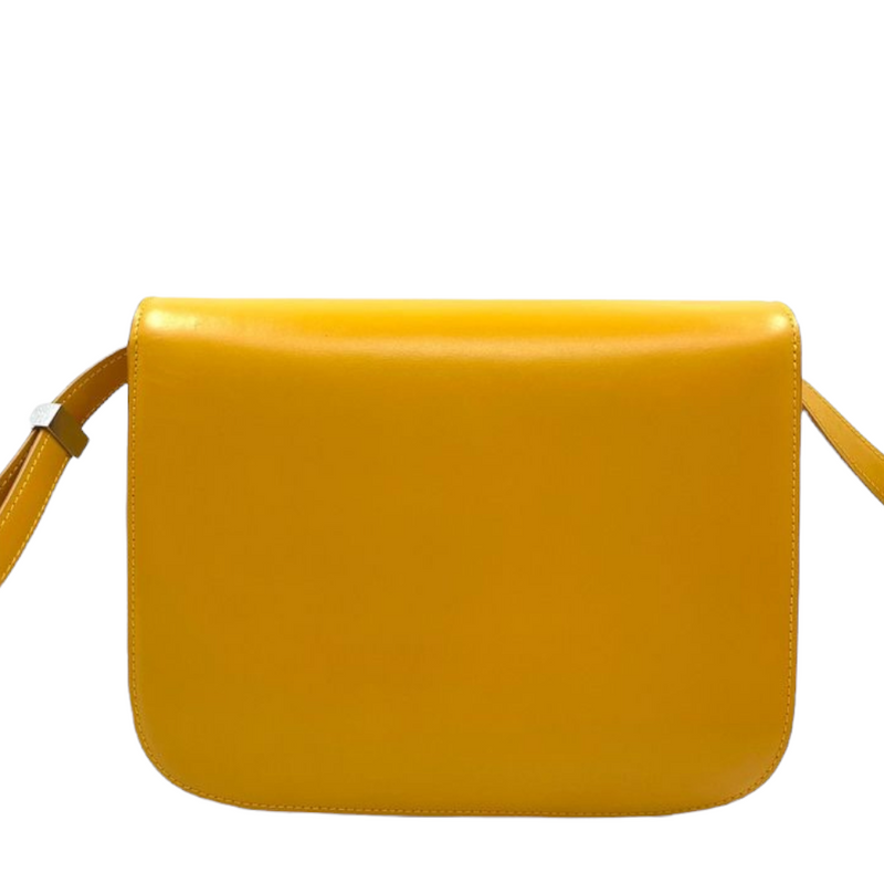 Medium Classic Box Calfskin Yellow RHW