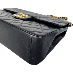 Jumbo XL Flap Lambskin Leather Black GHW