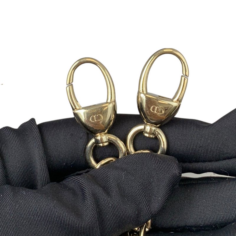 Mini Lady Dior Lambskin Black GHW