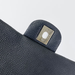 Timeless Clutch in Caviar Leather Black SHW