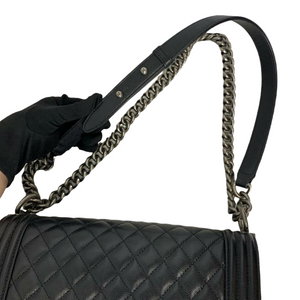 Boy Old Medium Caviar Black RHW