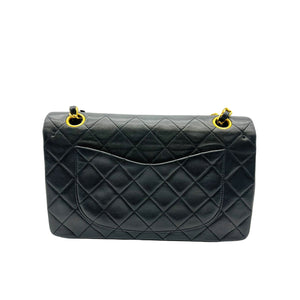 Classic Flap Small Lambskin Black GHW