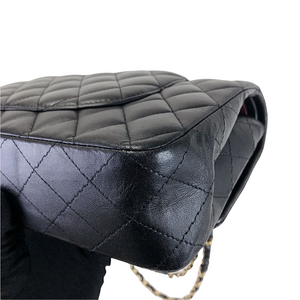 Classic Flap Black Medium Lambskin GHW