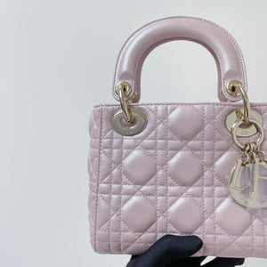 Mini Lady Dior Pearl Pink