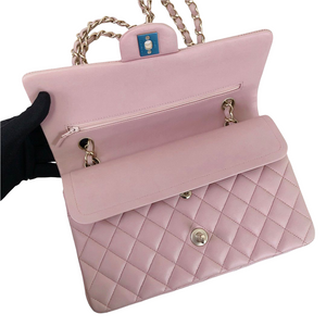 Classic Flap Medium Lambskin Pink GHW