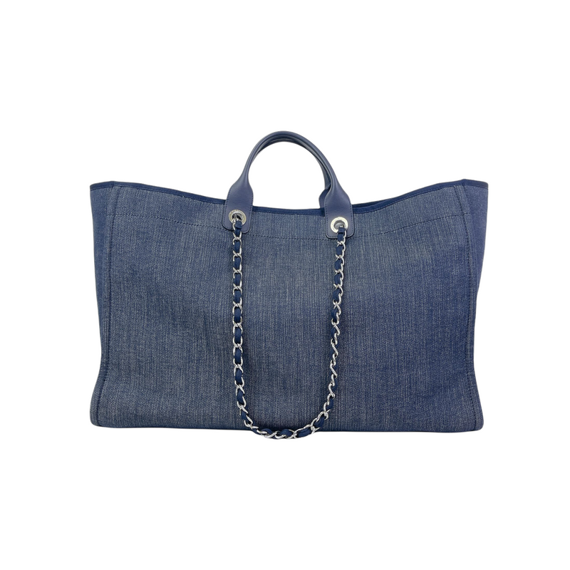 Canvas Deauville Extra Large Tote Blue