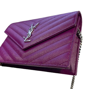 Envelope Chain Wallet Purple SHW