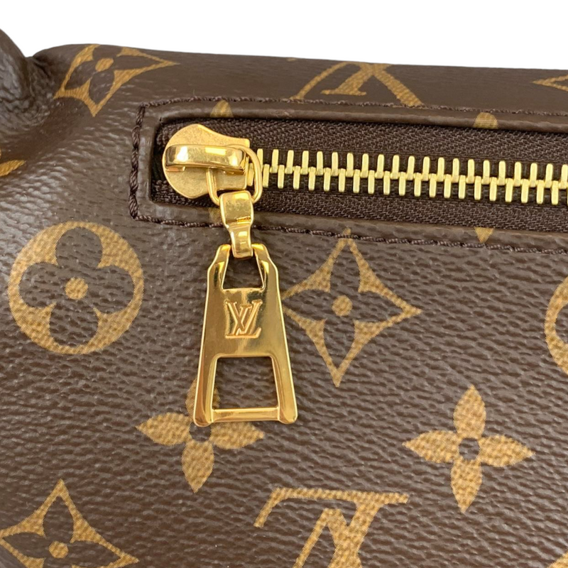 Louis Vuitton High Rise Bumbag Monogram in Coated Canvas with Gold-tone - US