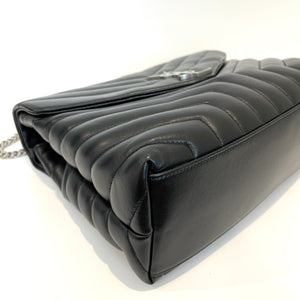 LouLou Medium Matelassé Black SHW