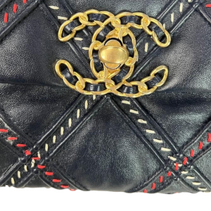 Small Chanel 19 Quilted Flap Bag MHW